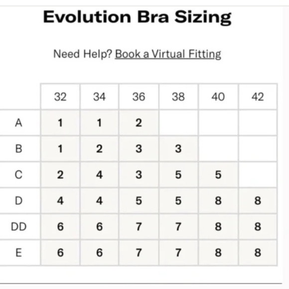 Knix Evolution Reversible Bra Sz 8 in Winter Gardenia/Warm Spice - Picture 6 of 6